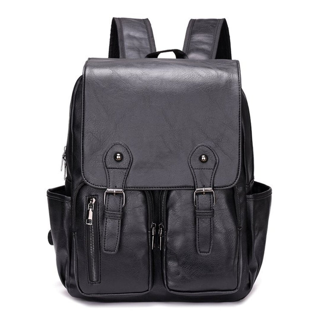 Trendy Leather Backpack