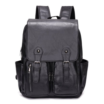 Trendy Leather Backpack