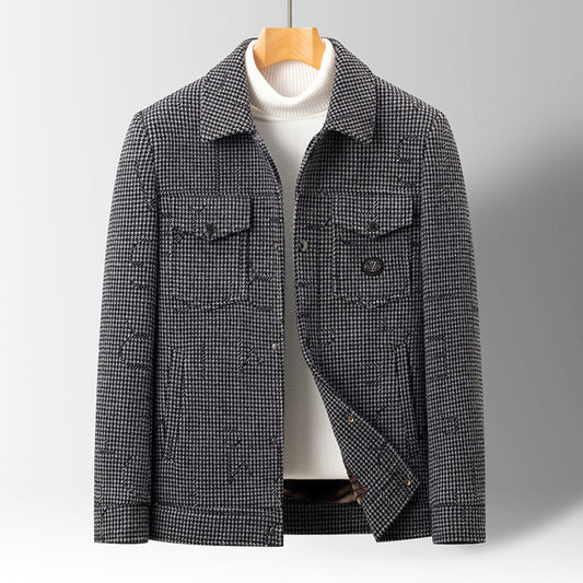 Modern Plaid Jacket