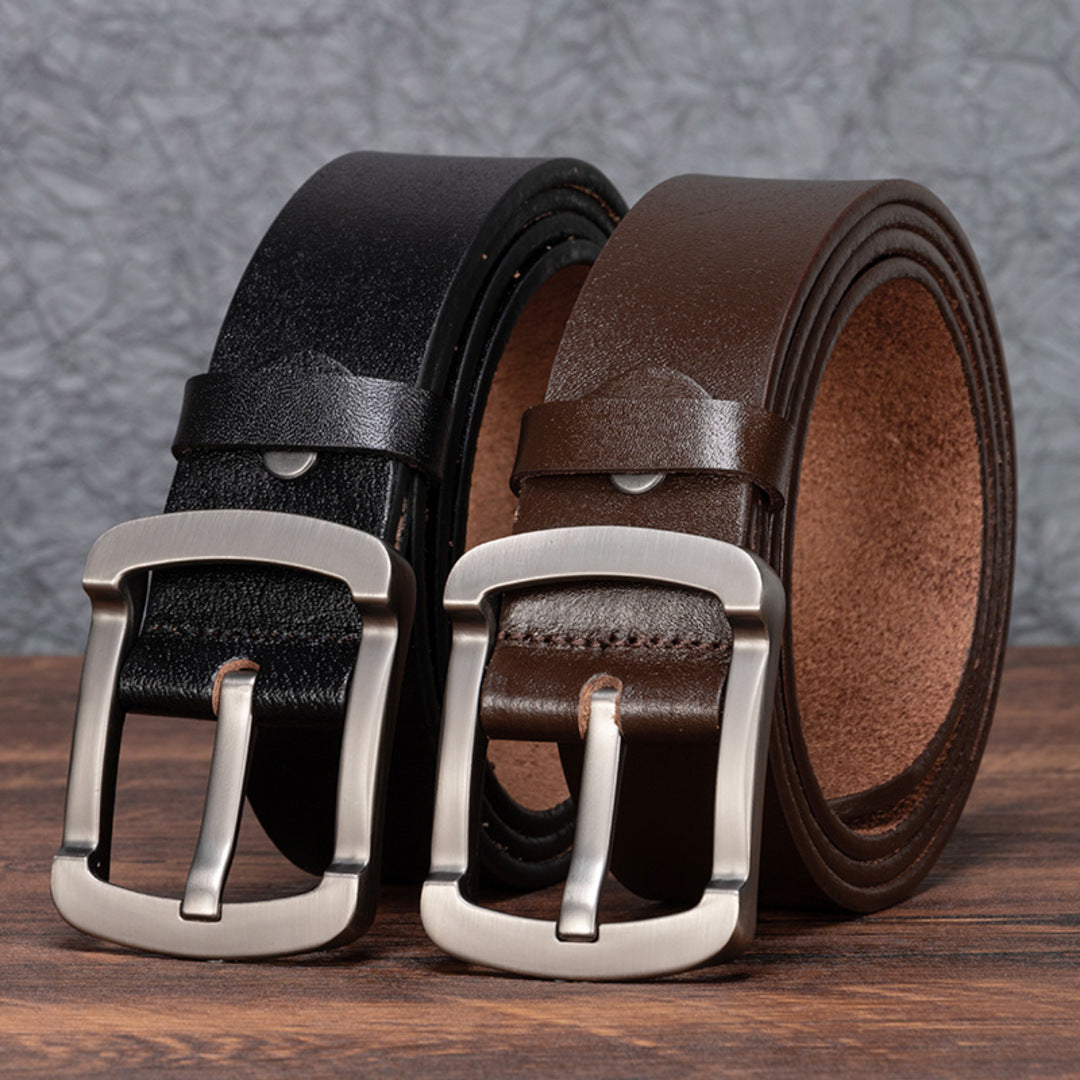 LUXURIOUS PIN BUCKLE BELT