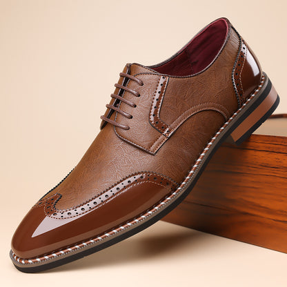 TWO-TONE FORMAL OXFORDS SHOES