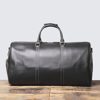 Premium Leather Duffel Bag