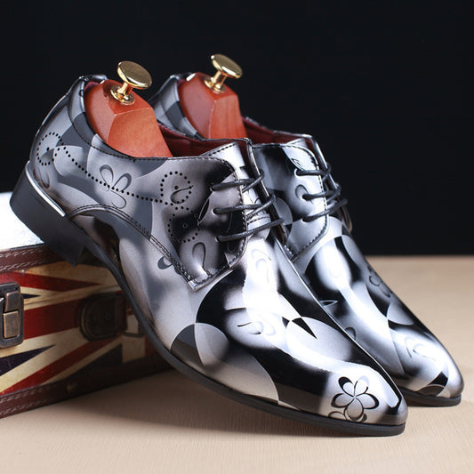 Pointed Leather Shoes