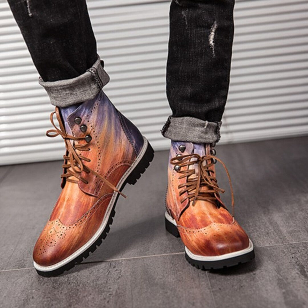 Retro Lace Boots