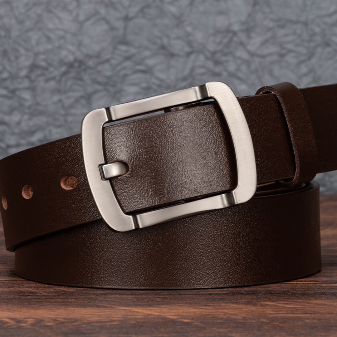 LUXURIOUS PIN BUCKLE BELT