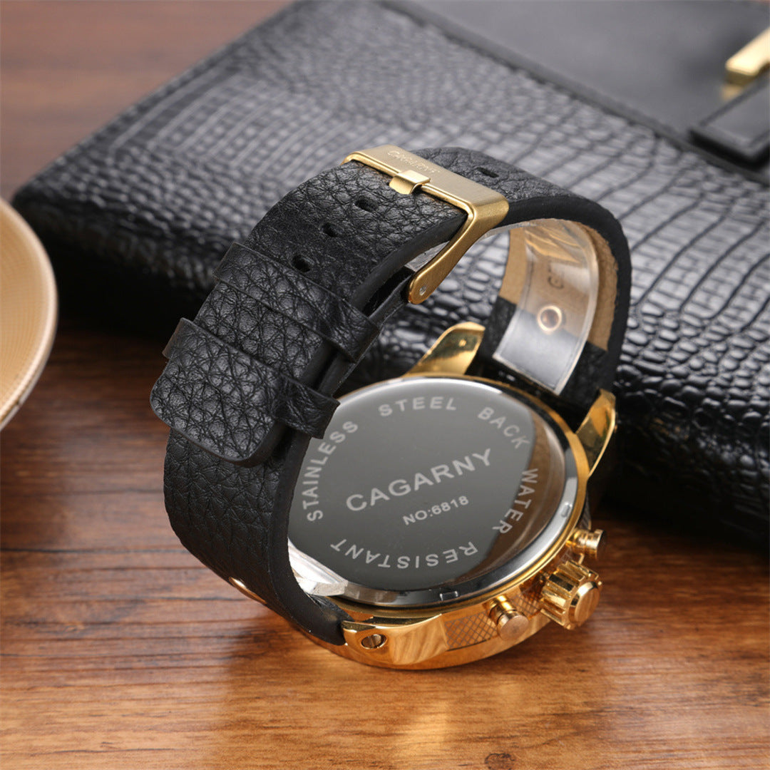 LUXURIOUS DUAL TIME WATCH