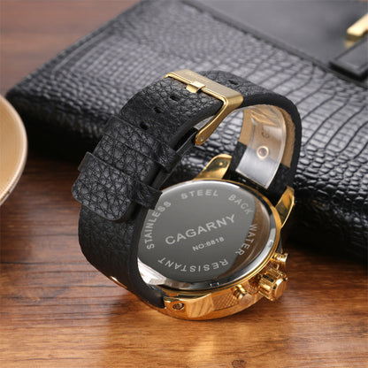 LUXURIOUS DUAL TIME WATCH