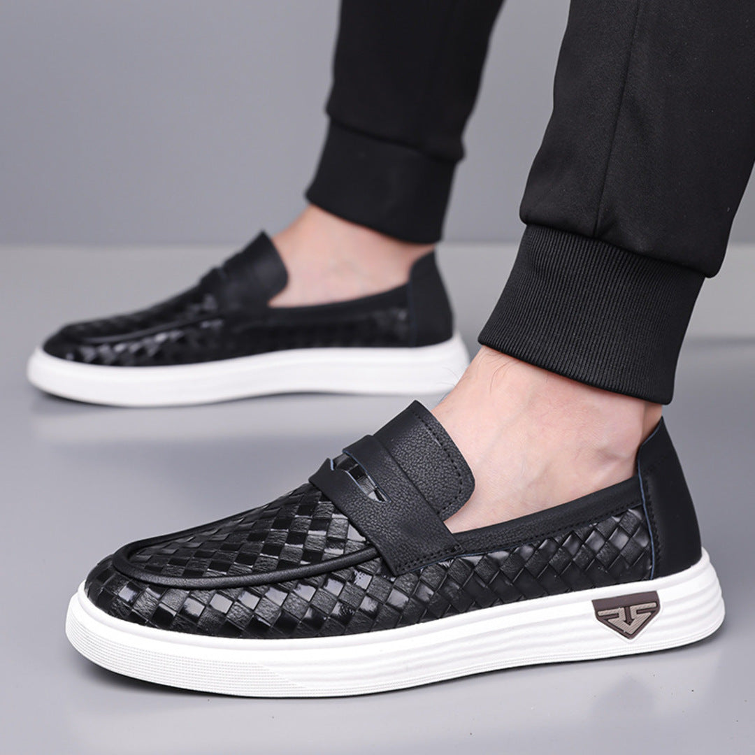 High-End Leather Loafers
