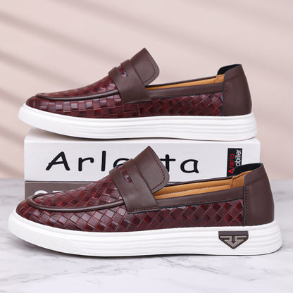 High-End Leather Loafers