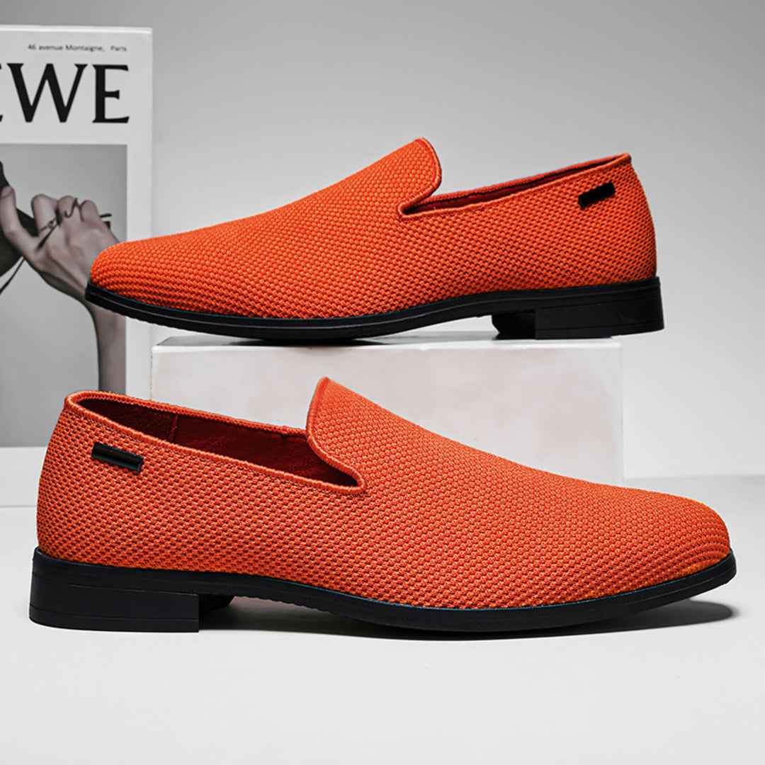 Breathable Knit Loafers
