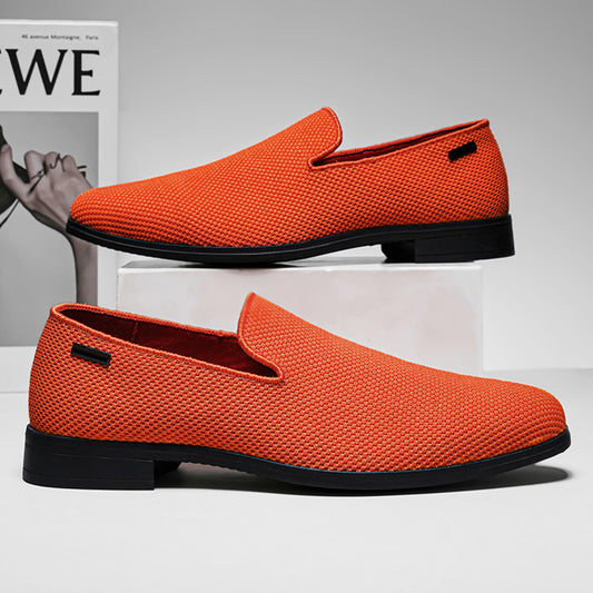 Breathable Knit Loafers