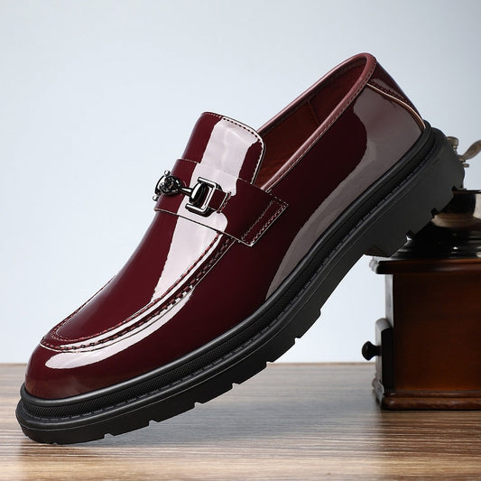 CLASSIC POLISHED BUSINESS LOAFERS