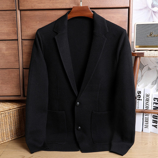 Wool Knitted Blazer