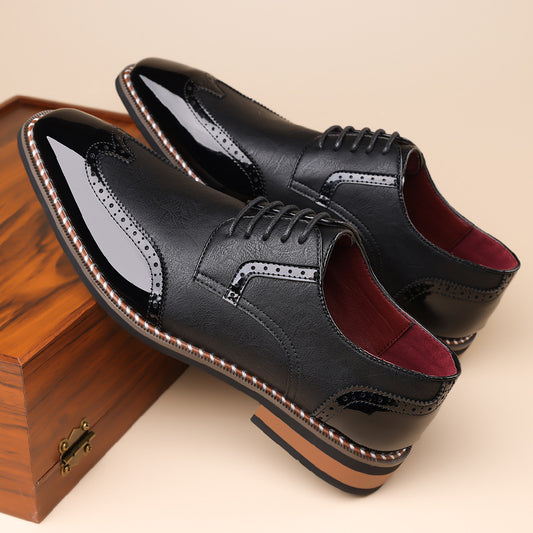 TWO-TONE FORMAL OXFORDS SHOES