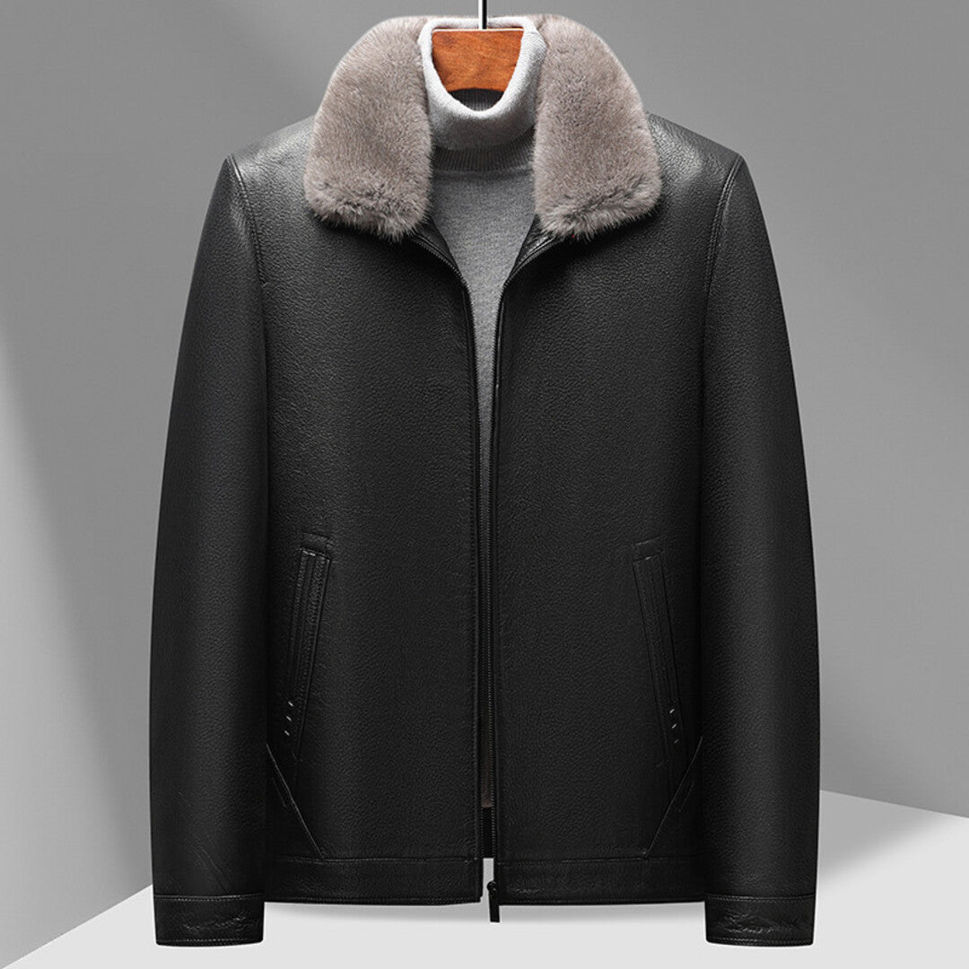 Goat Leather Coat