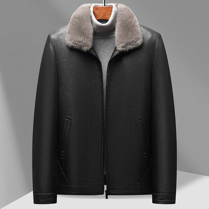 Goat Leather Coat