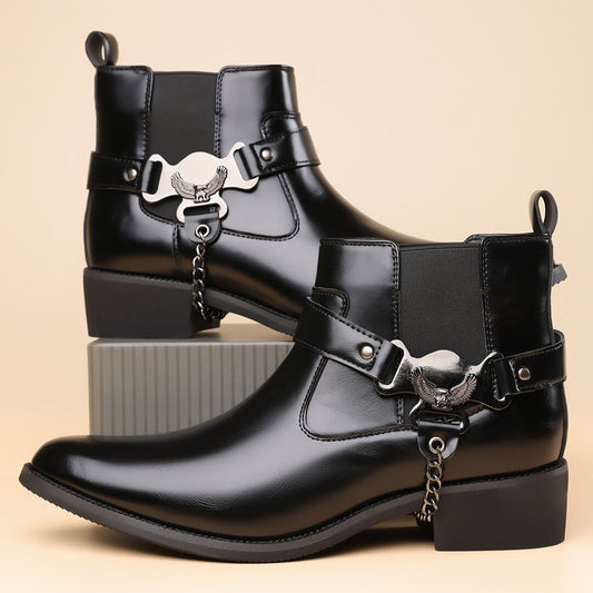 High-Top Ankle Boots