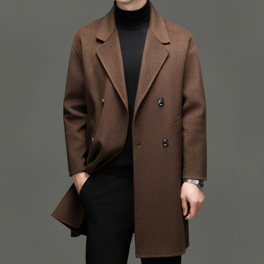 Wool Mid-Length Coat