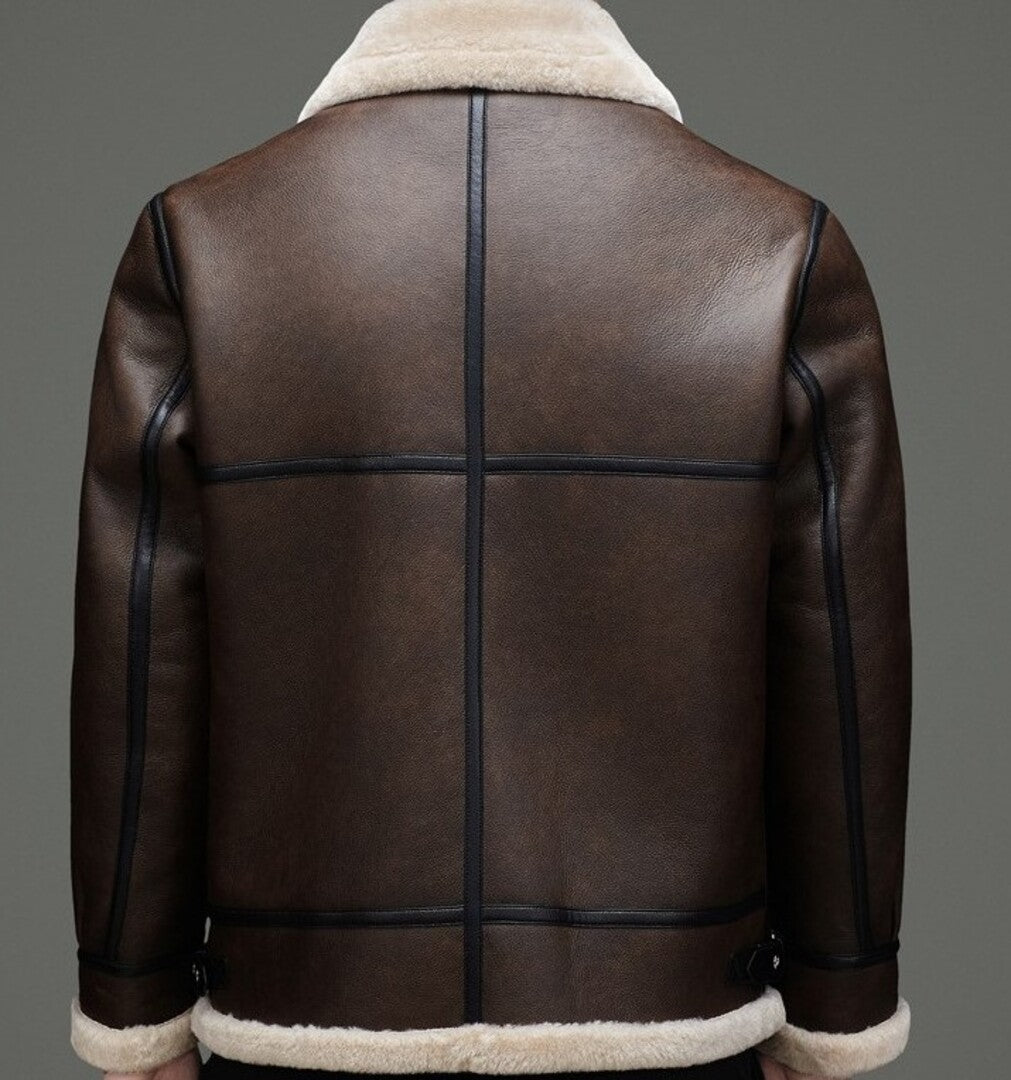 FLEECE-LINED WINTER COAT