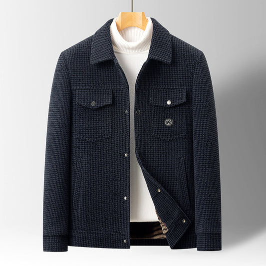Modern Plaid Jacket