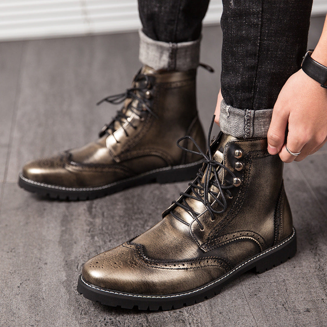 Retro Lace Boots