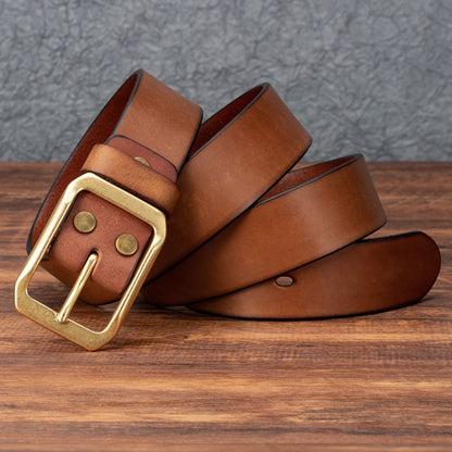 CLASSIC COWHIDE LEATHER BELT