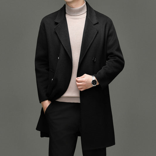 Wool Mid-Length Coat
