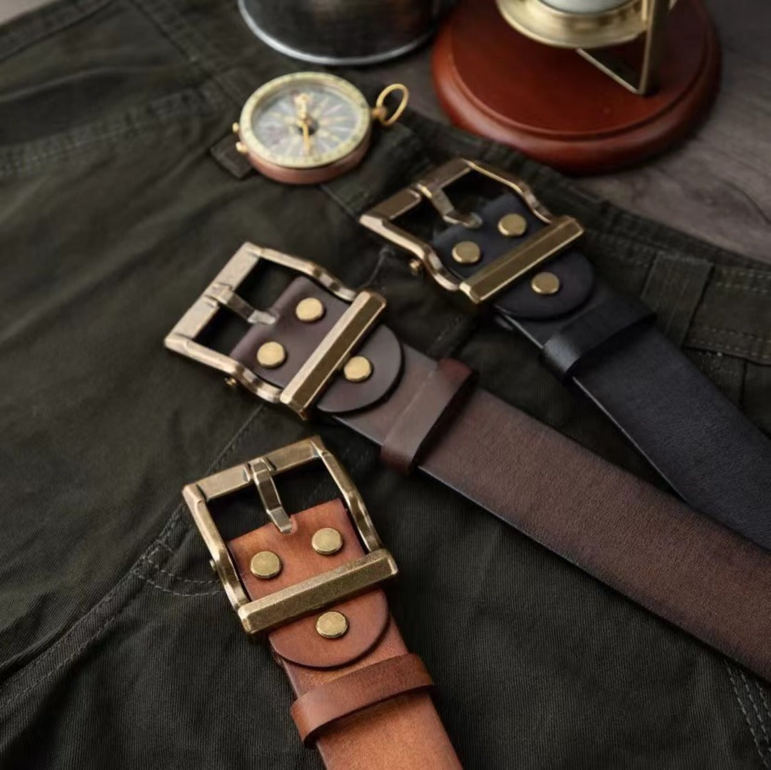 Vintage Leather Belt