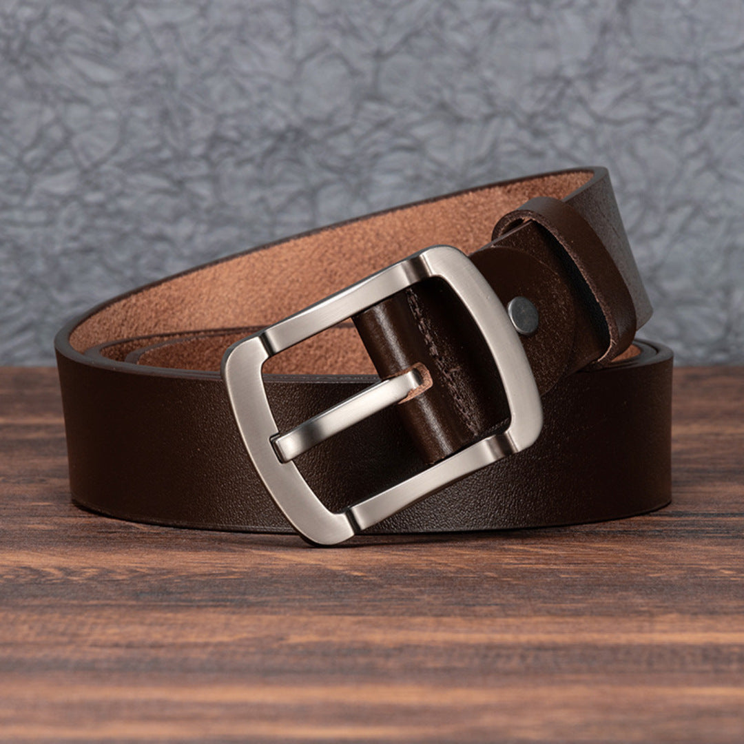 LUXURIOUS PIN BUCKLE BELT