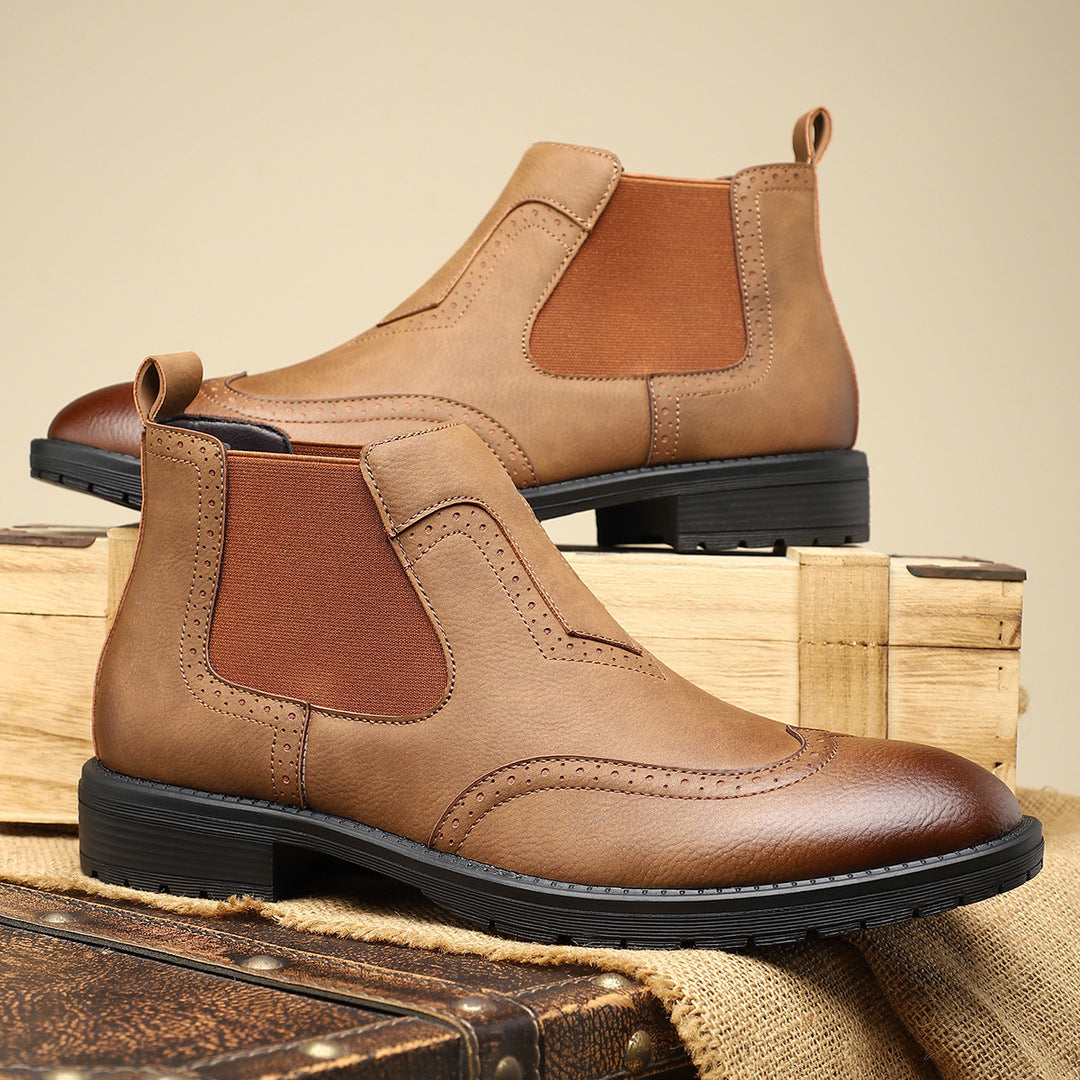 Leather Chelsea Boots
