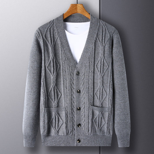 Textured Knit Cardigan