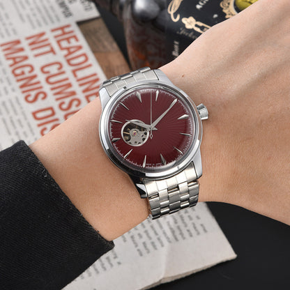 Steel Mechanical Watch