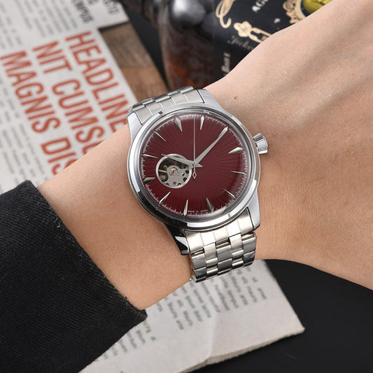 Steel Mechanical Watch