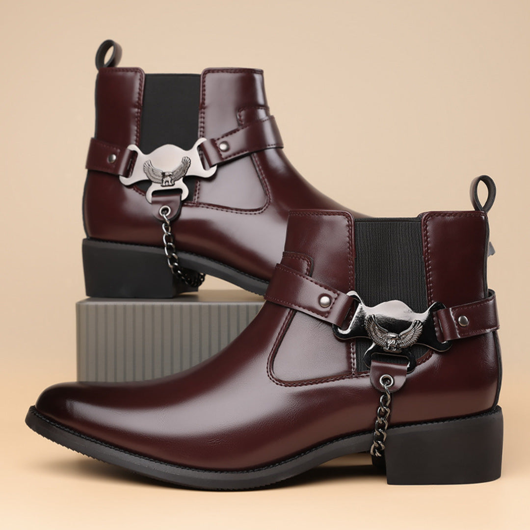 High-Top Ankle Boots