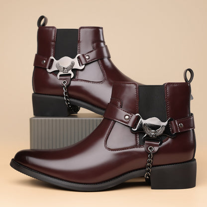 High-Top Ankle Boots
