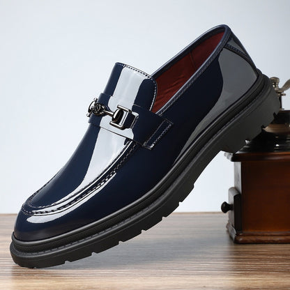 CLASSIC POLISHED BUSINESS LOAFERS