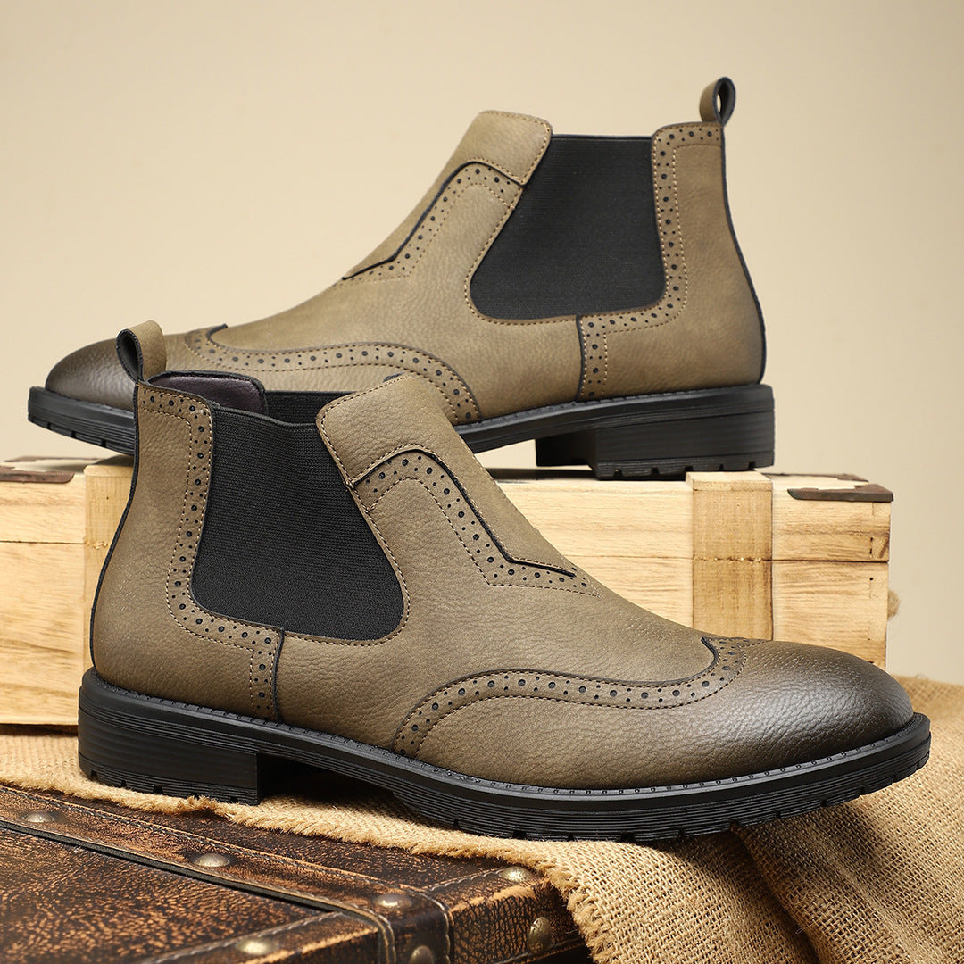Leather Chelsea Boots