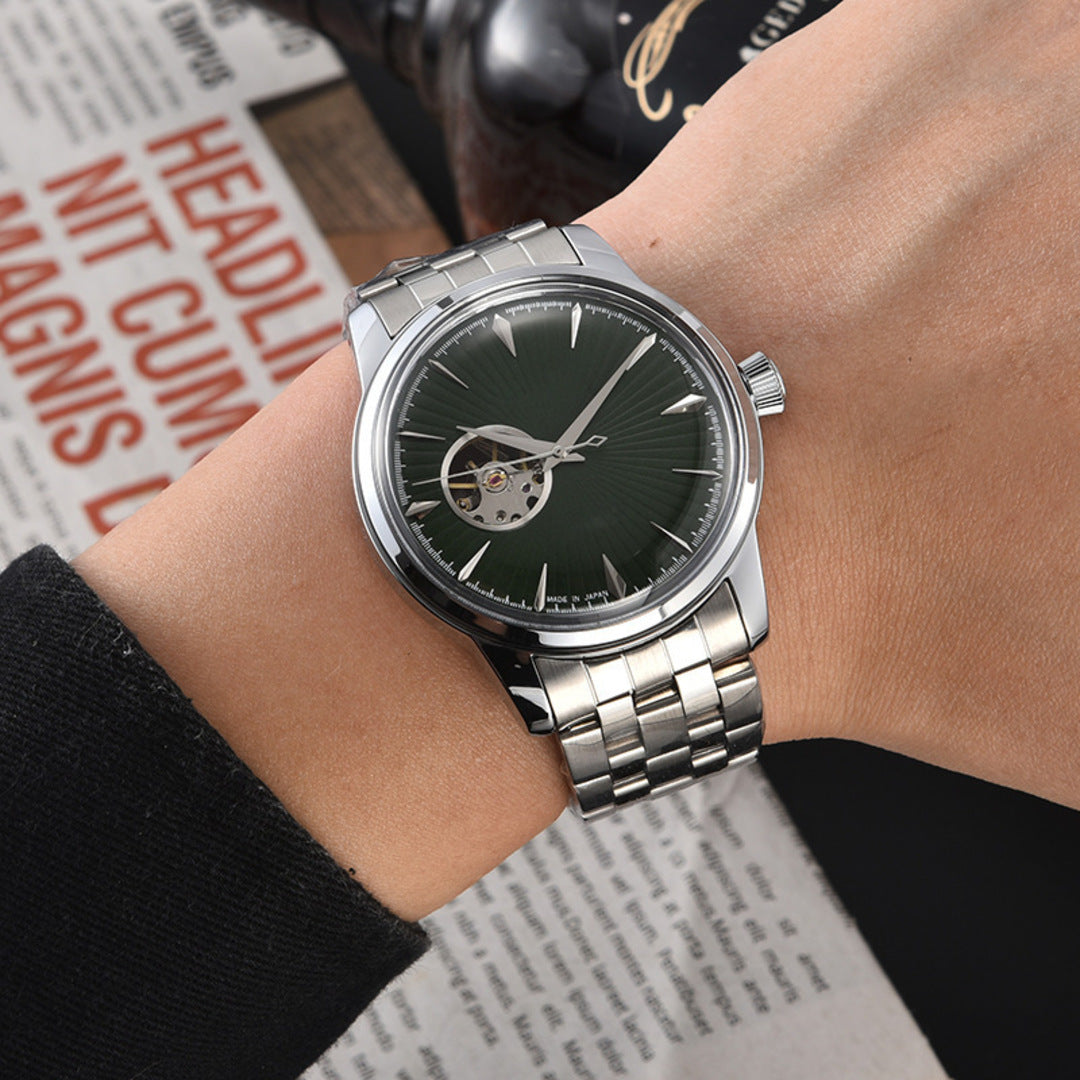 Steel Mechanical Watch