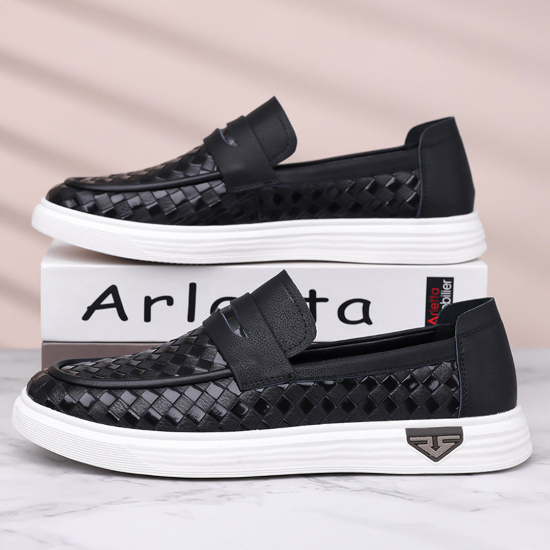High-End Leather Loafers