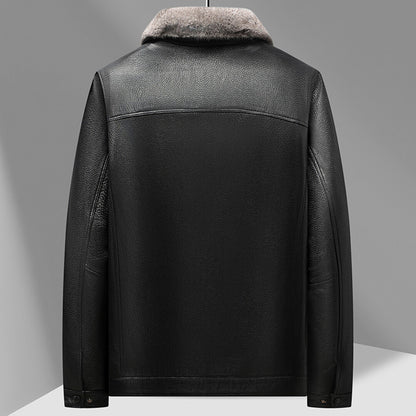 Goat Leather Coat