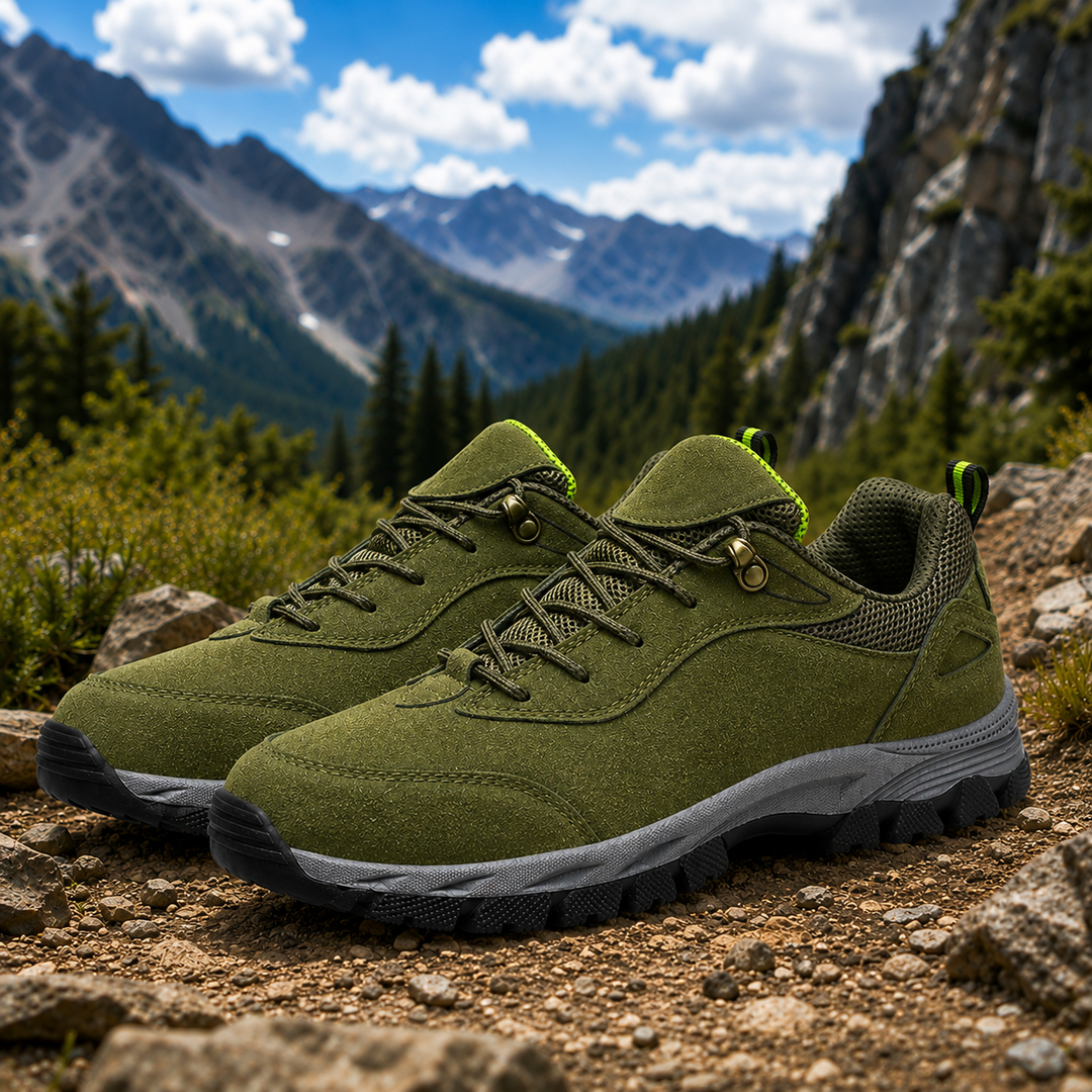 Suede Outdoor Hiking Shoes