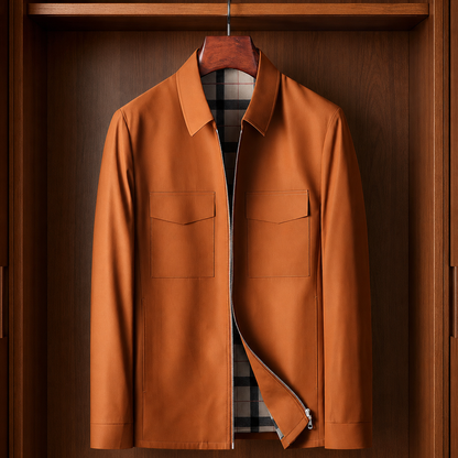 Zip Front Structured Jacket