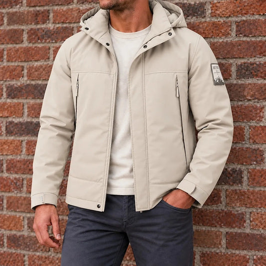 Padded Detachable Hood Jacket