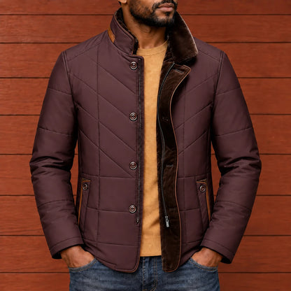 Padded High Collar Jacket