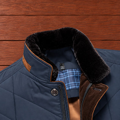 Padded High Collar Jacket
