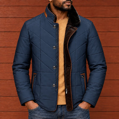 Padded High Collar Jacket