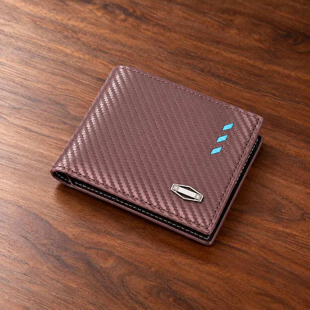 Patterned Bifold Wallet