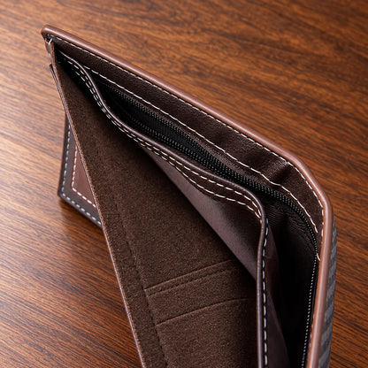 Patterned Bifold Wallet