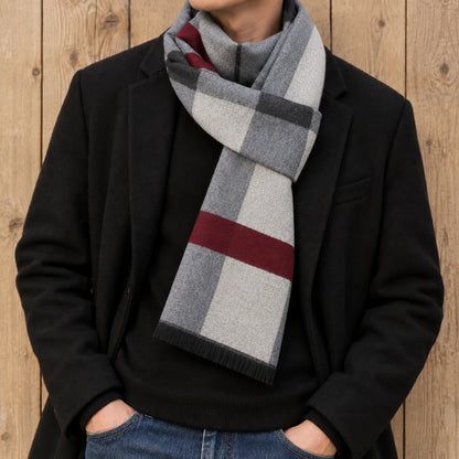 Patterned Warm Scarf