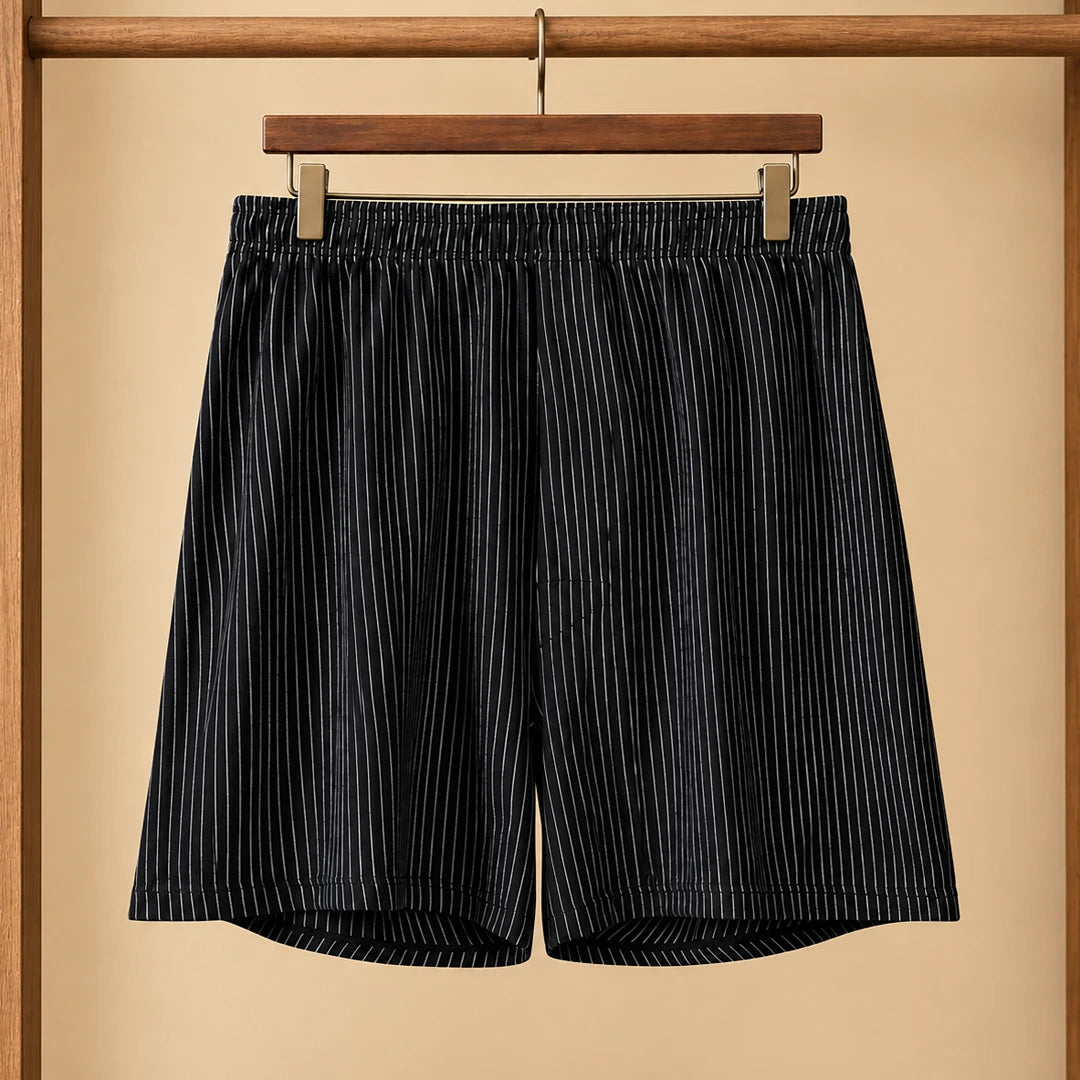 Pinstripe Relaxed Boxer Shorts
